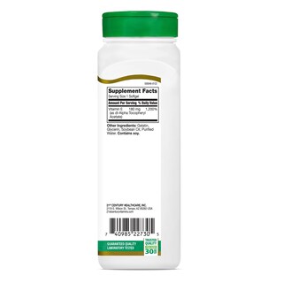 Foto 2 | Suplemento Alimenticio 21st Century E 400 UI 250 Capsulas - Venta Internacional