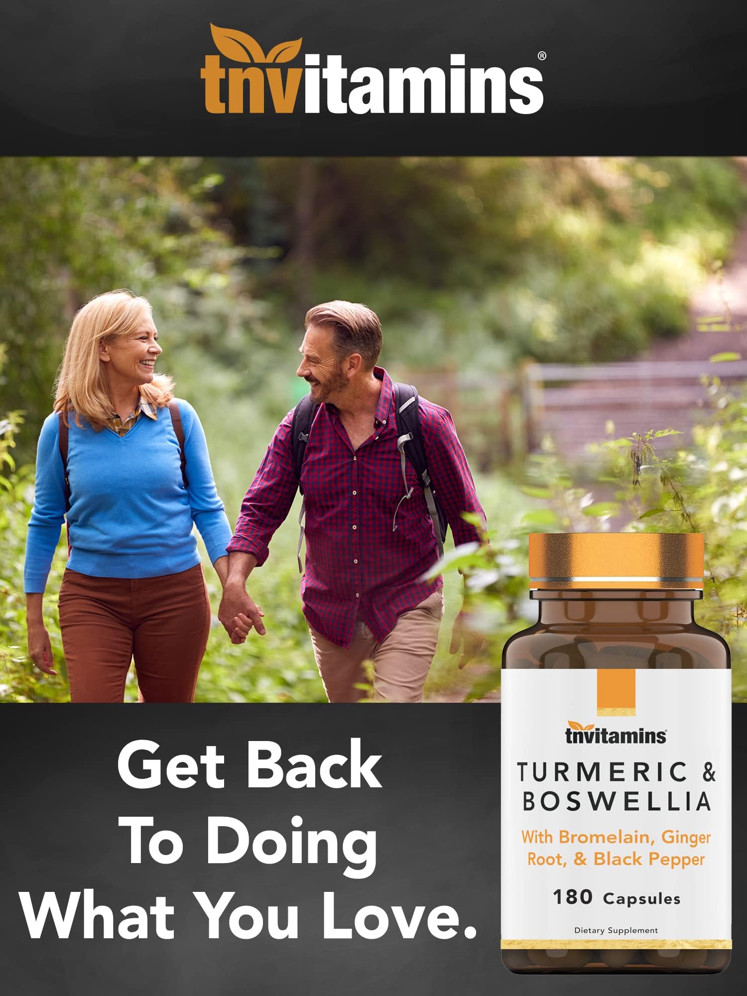 Foto 5 pulgar | Suplemento Tnvitamins  Complejo De Cúrcuma Y Boswellia  180 Cápsulas - Venta Internacional.