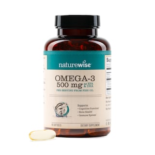 Foto 1 | Aceite De Pescado Naturewise Omega 3 500 Mg De Epa Y Dha 90 Cápsulas Blandas - Venta Internacional.