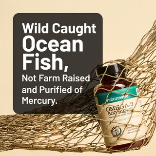 Foto 2 | Aceite De Pescado Naturewise Omega 3 500 Mg De Epa Y Dha 90 Cápsulas Blandas - Venta Internacional.