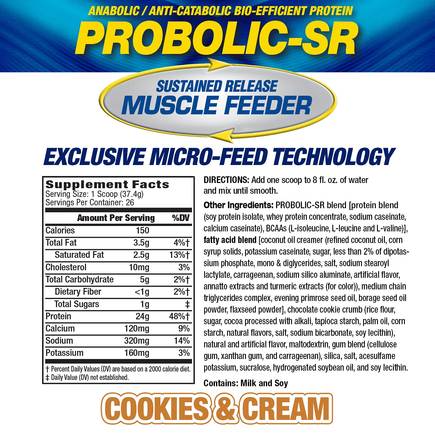 Foto 2 | Proteína en Polvo Probolic-SR Maximum Human Performance 972 g - Venta Internacional