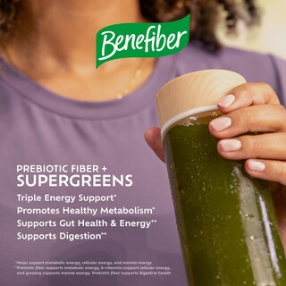 Foto 7 | Suplemento Benefiber Prebiotic Fiber + Supergreens 250 G - Venta Internacional.
