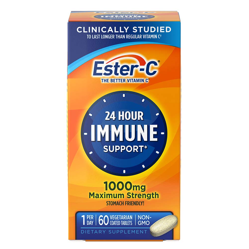 Foto 2 pulgar | Suplemento Ester-c De Vitamina C  1000 Mg  60 Comprimidos Recubiertos - Venta Internacional.