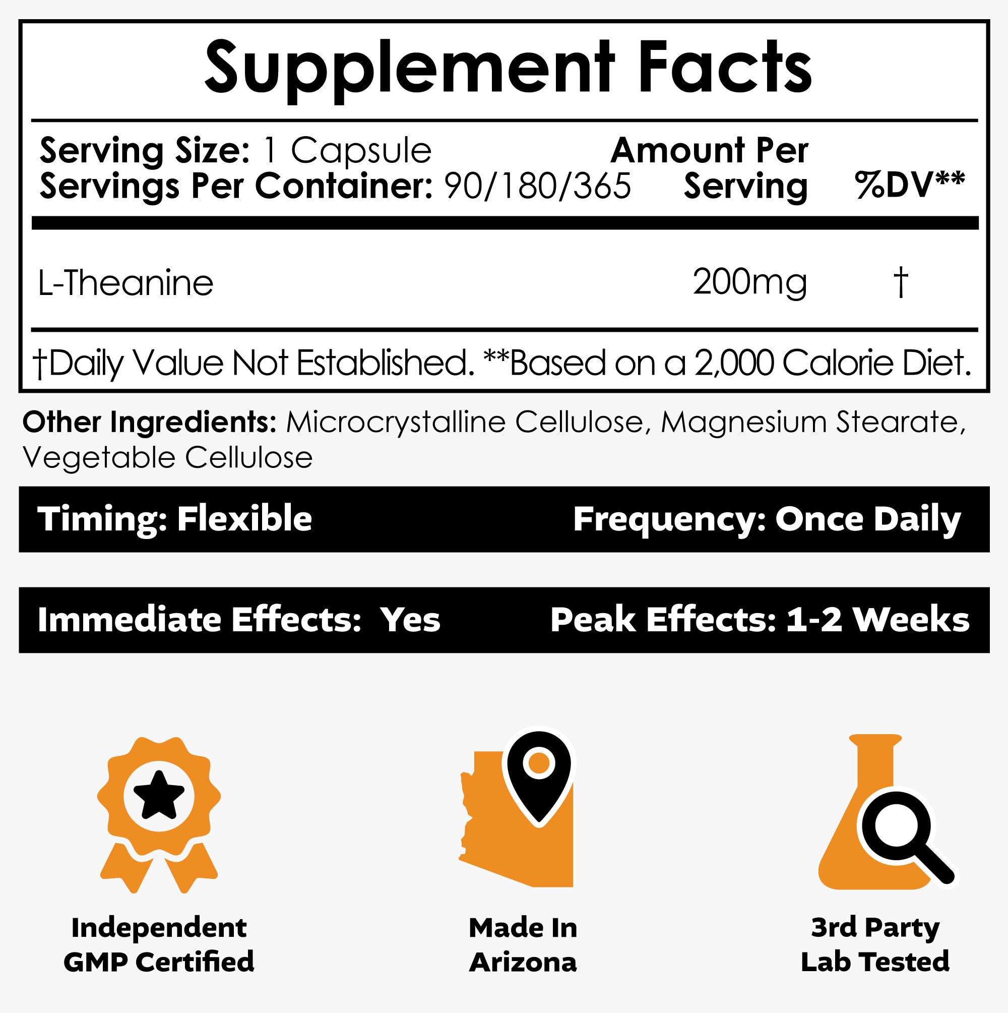 Foto 3 pulgar | Suplemento Nootropics Depot L-teanina En Cápsulas De 200 Mg (180) - Venta Internacional.