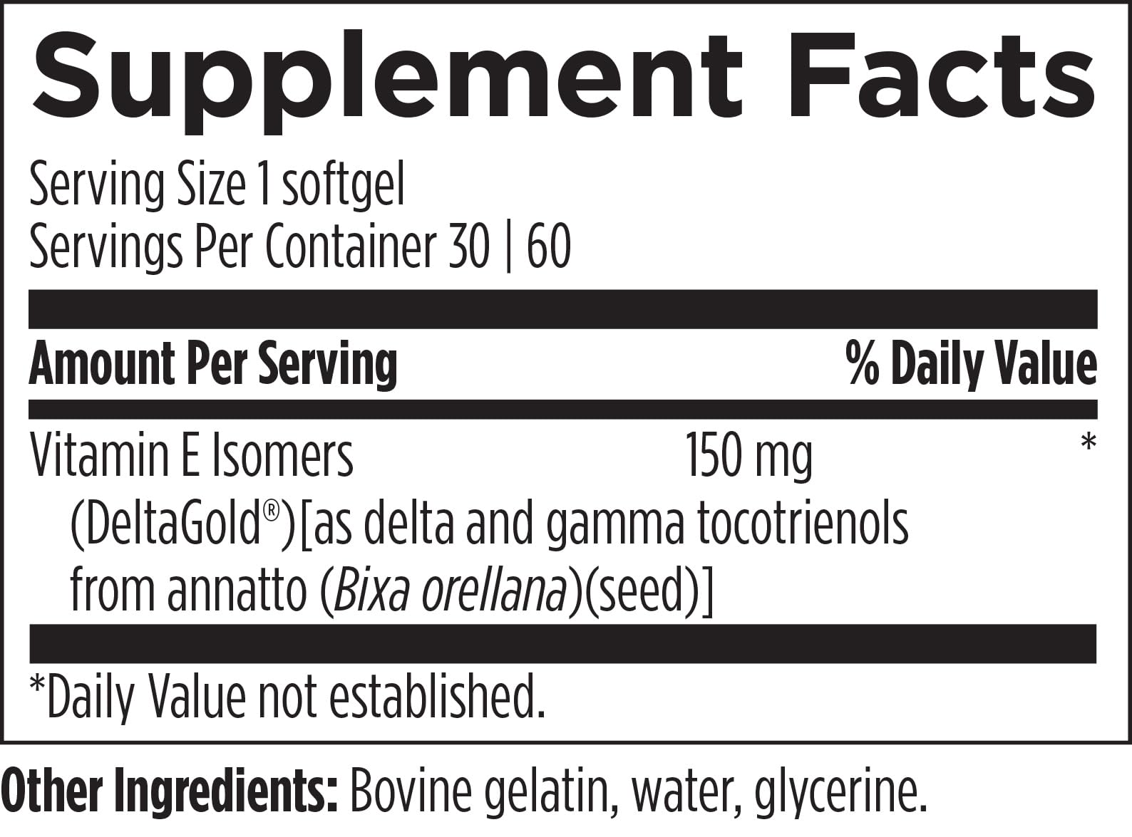 Foto 7 pulgar | Diseños De Suplementos Para La Salud Annatto-e 150 Mg De Tocotrienoles - Venta Internacional.
