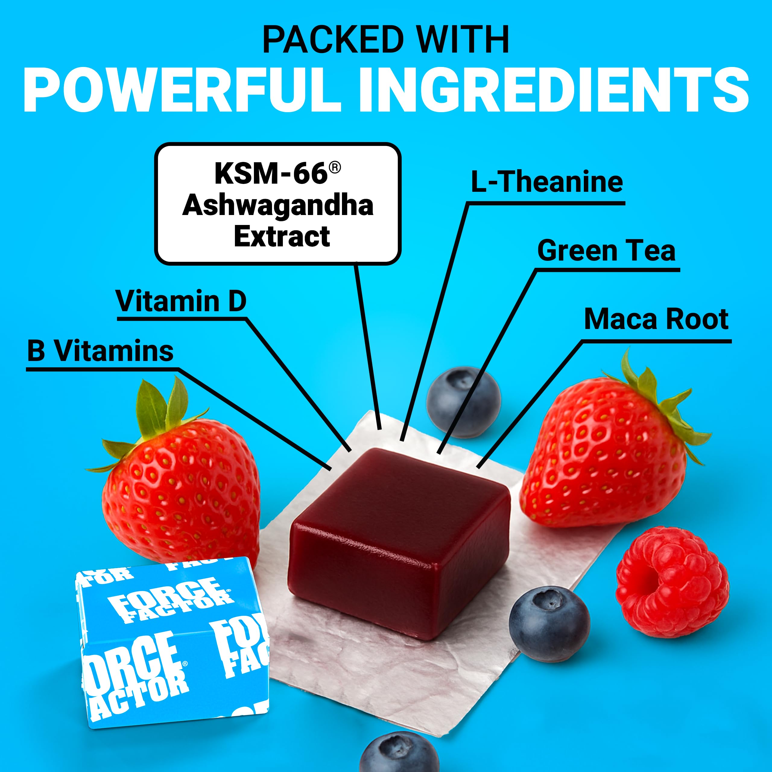 Foto 3 | Suplemento Force Factor Amazing Ashwa Con Ashwagandha Ksm-66 - Venta Internacional.