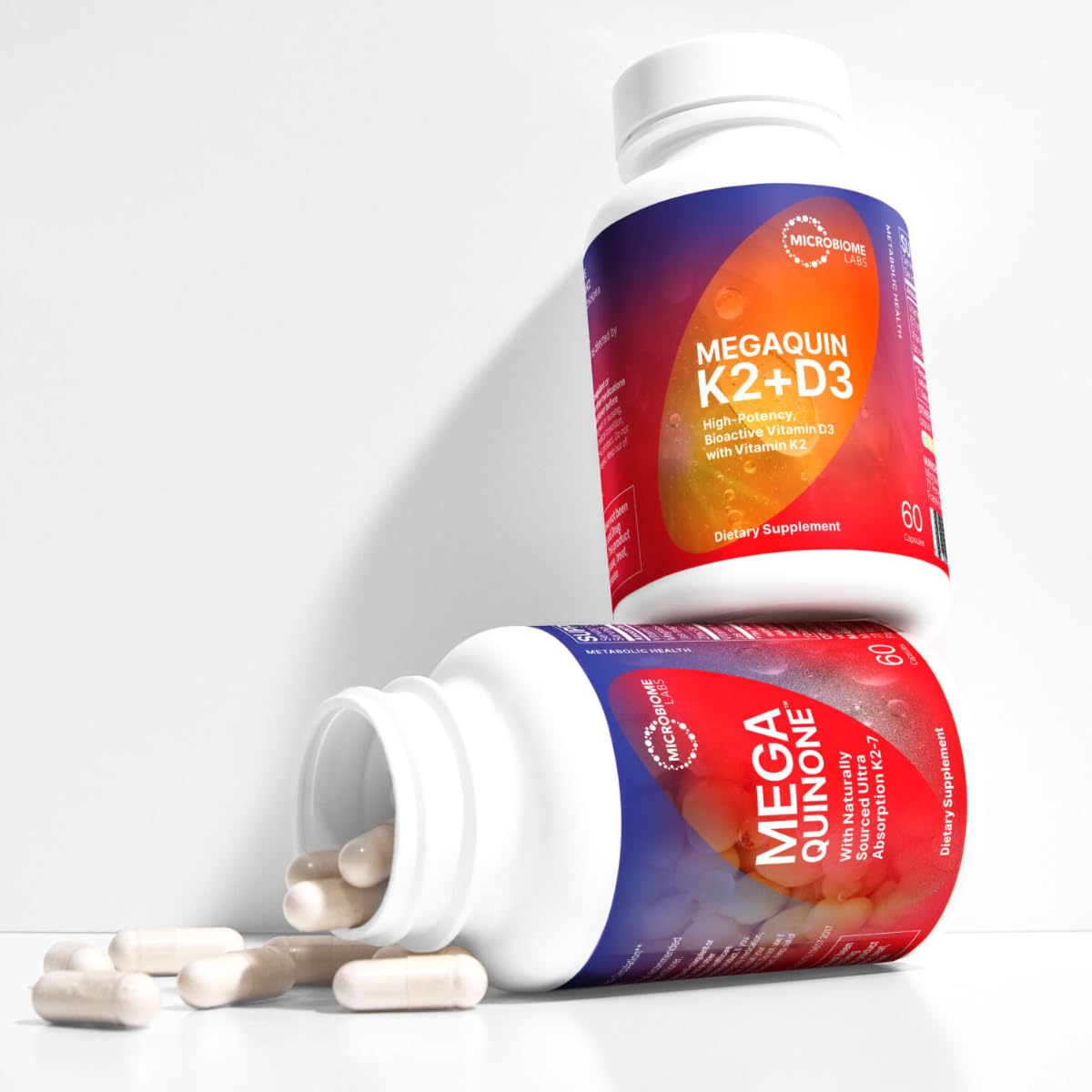 Foto 3 | Suplemento Microbiome Labs Megaquin D3 Vitamina D3 K2 5000 Ui - Venta Internacional.