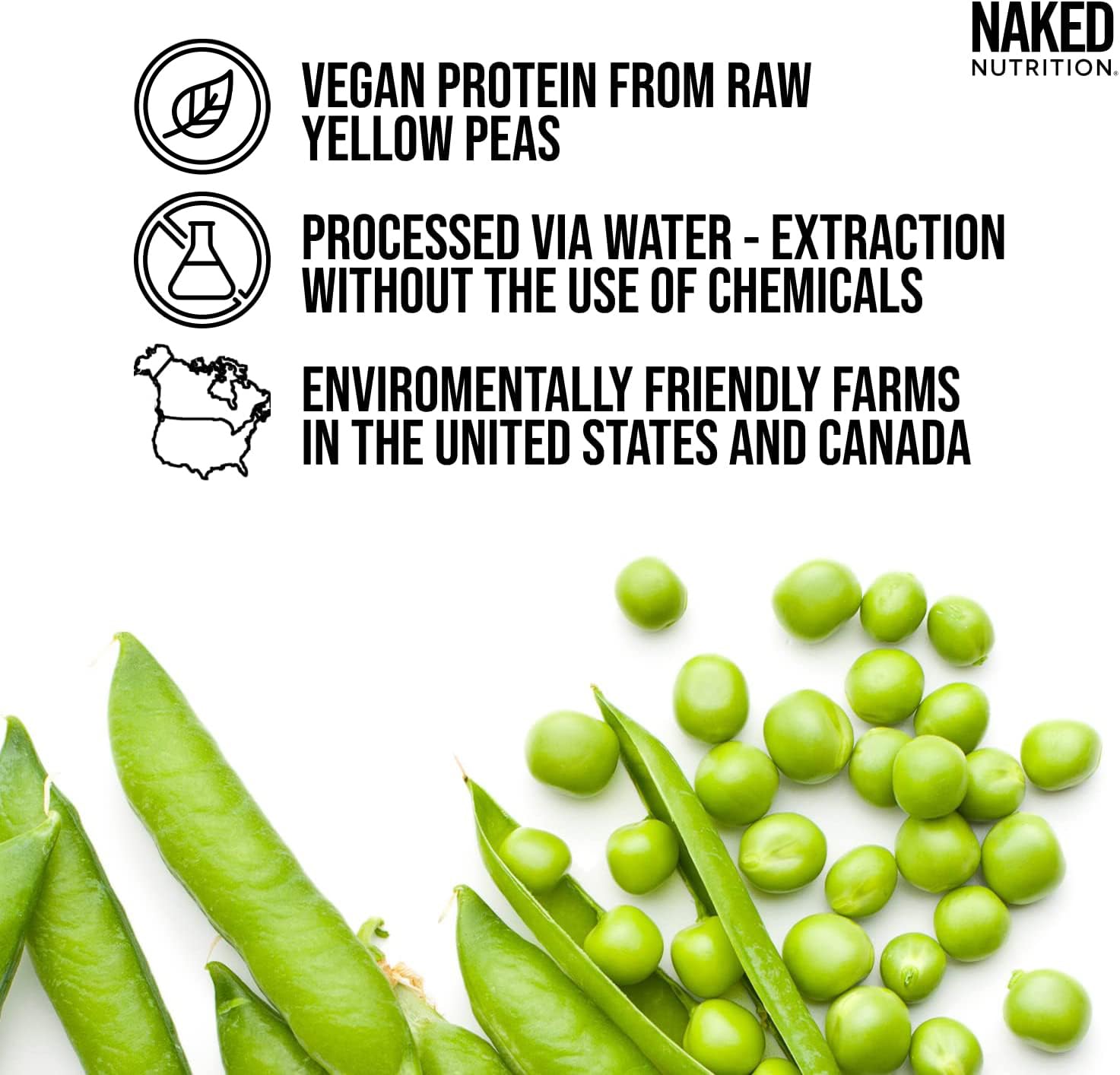 Foto 4 pulgar | Batido De Proteínas Naked Shake De Vainilla A Base De Plantas  30 Porciones - Venta Internacional.