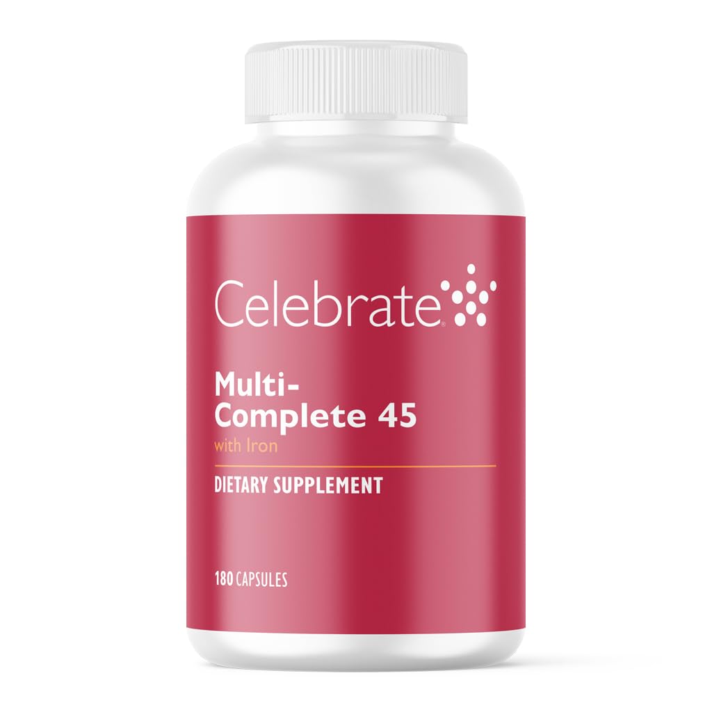 Foto 1 | Suplemento Celebrate Vitamins Multicomplete  45 Mg De Hierro  180 Cápsulas - Venta Internacional.