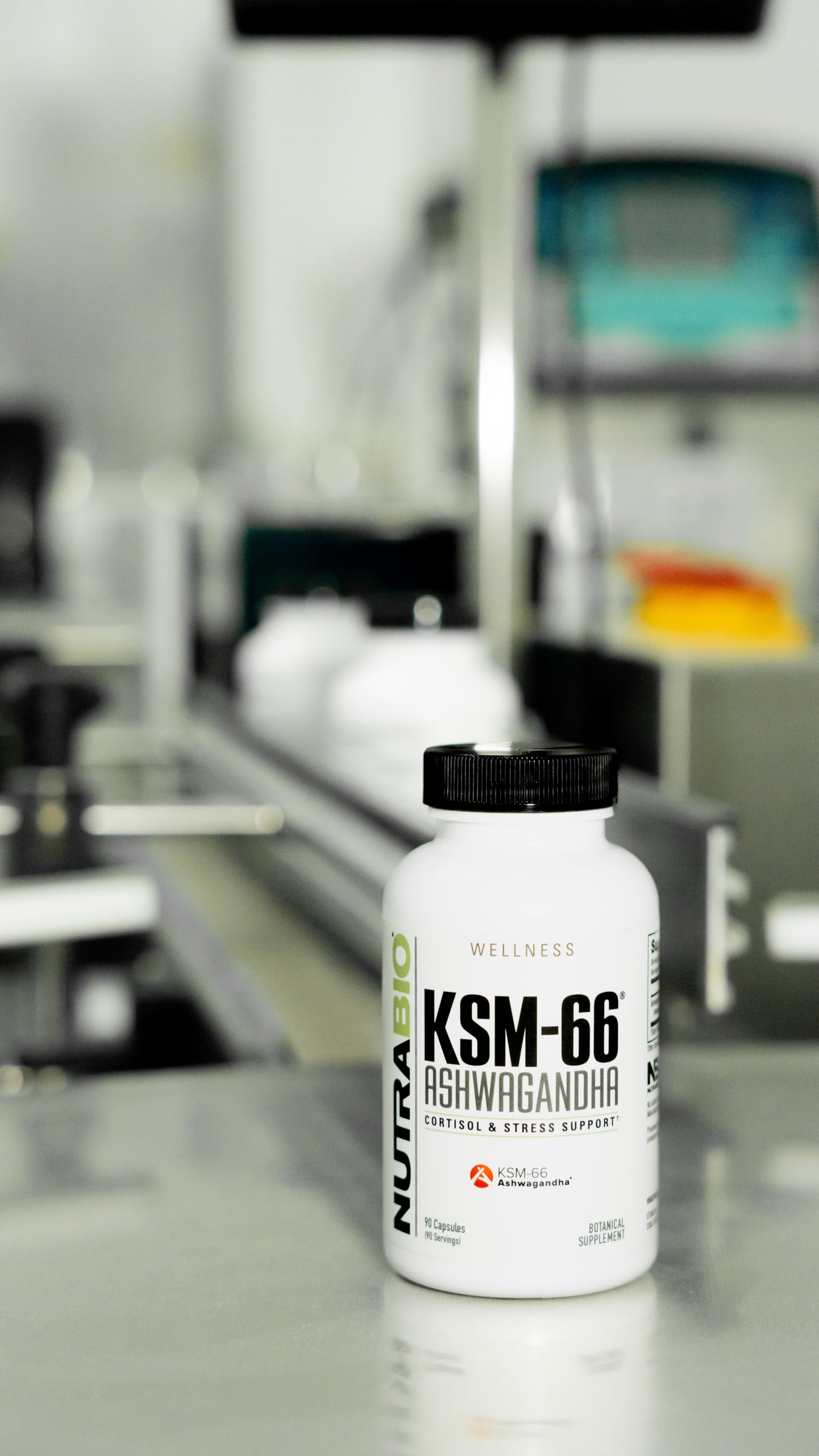 Foto 4 pulgar | Suplemento Herbal Nutrabio Ashwagandha Ksm-66 600 Mg 90 Cápsulas - Venta Internacional.