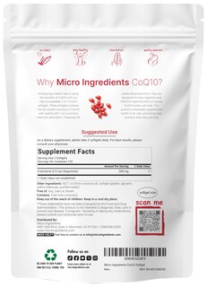 Foto 2 | Suplemento De Microingredientes (coq10 200 Mg 240 Cápsulas Blandas) - Venta Internacional.