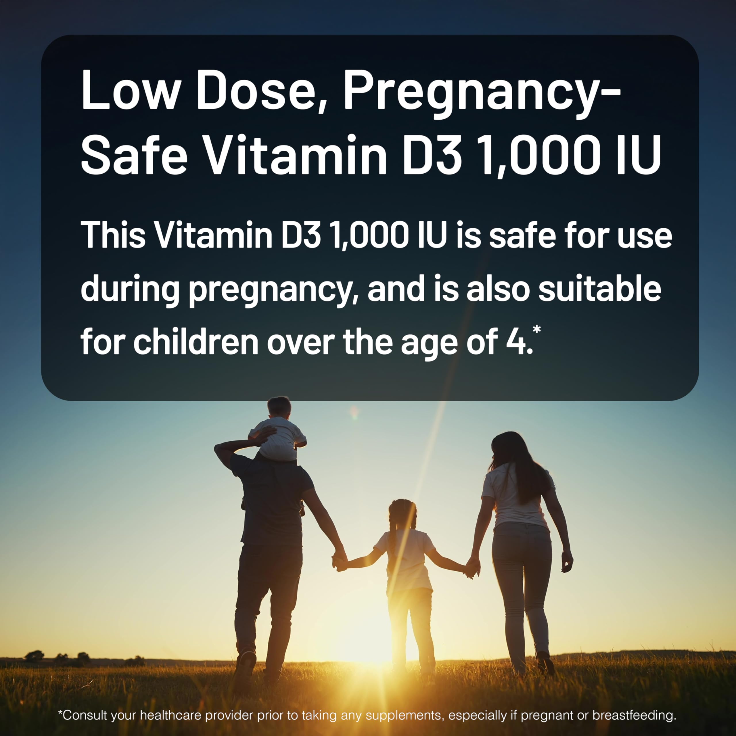 Foto 3 | Suplemento Naturewise De Vitamina D3 De 1000 Ui Para 200 Días  200 Unidades - Venta Internacional.