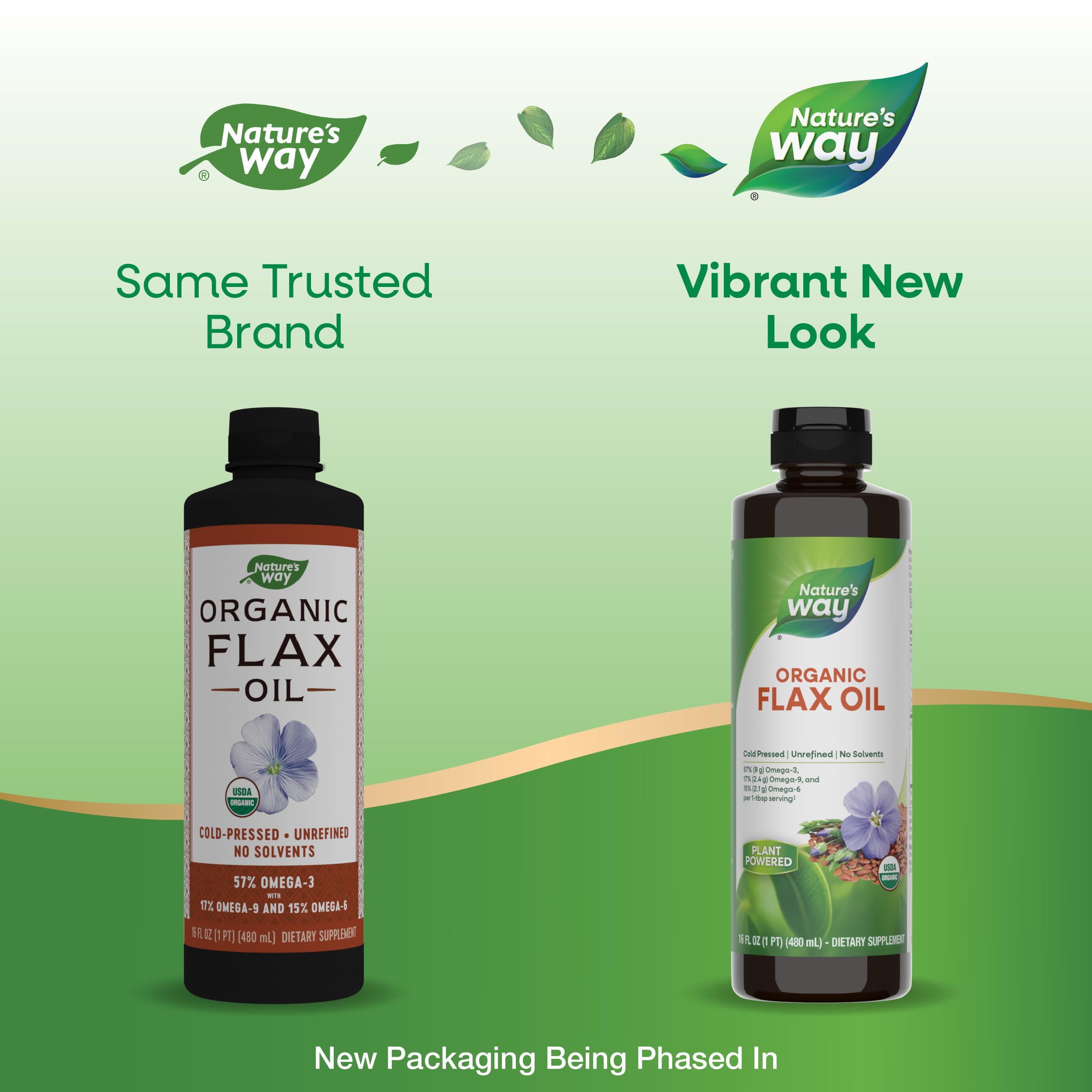 Foto 3 pulgar | Aceite De Lino Nature's Way Organic Omega-3  6  9 473 Ml - Venta Internacional.