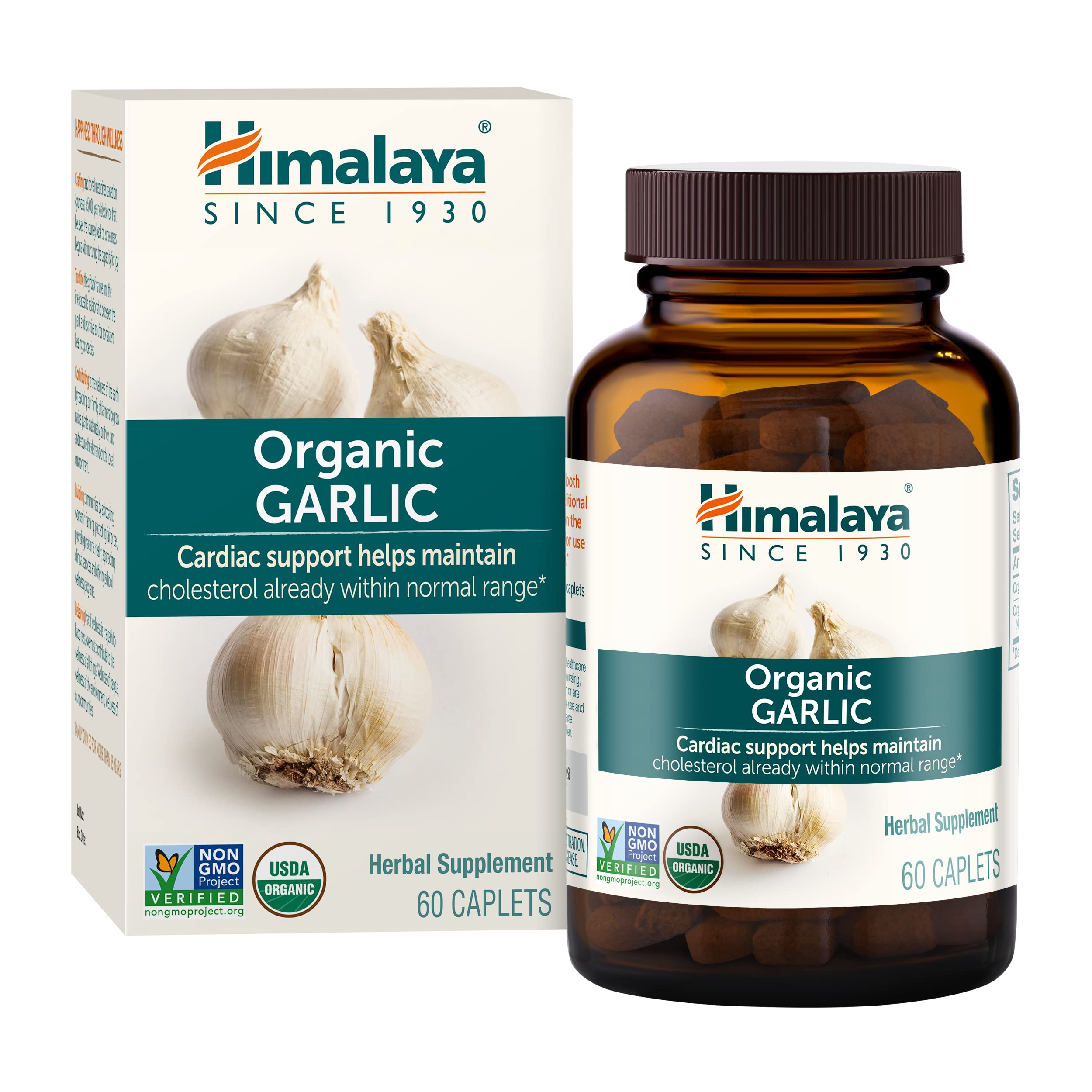 Foto 2 pulgar | Suplemento De Ajo Orgánico Del Himalaya  1400 Mg  60 Cápsulas - Venta Internacional.