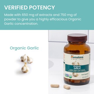 Foto 6 | Suplemento De Ajo Orgánico Del Himalaya 1400 Mg 60 Cápsulas - Venta Internacional.