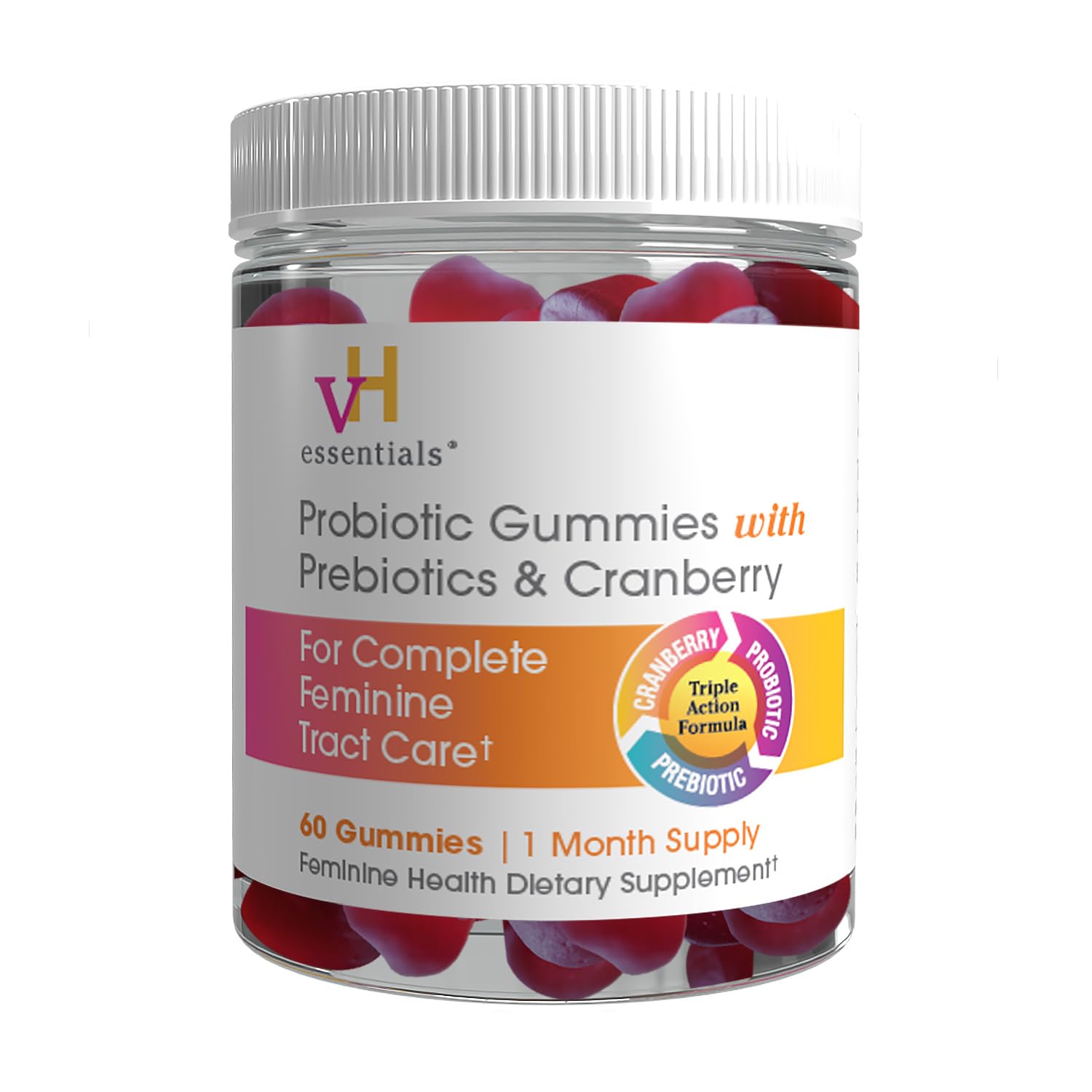 Foto 1 | Gomitas Probióticas Supplement Vh Essentials  60 Unidades - Venta Internacional.