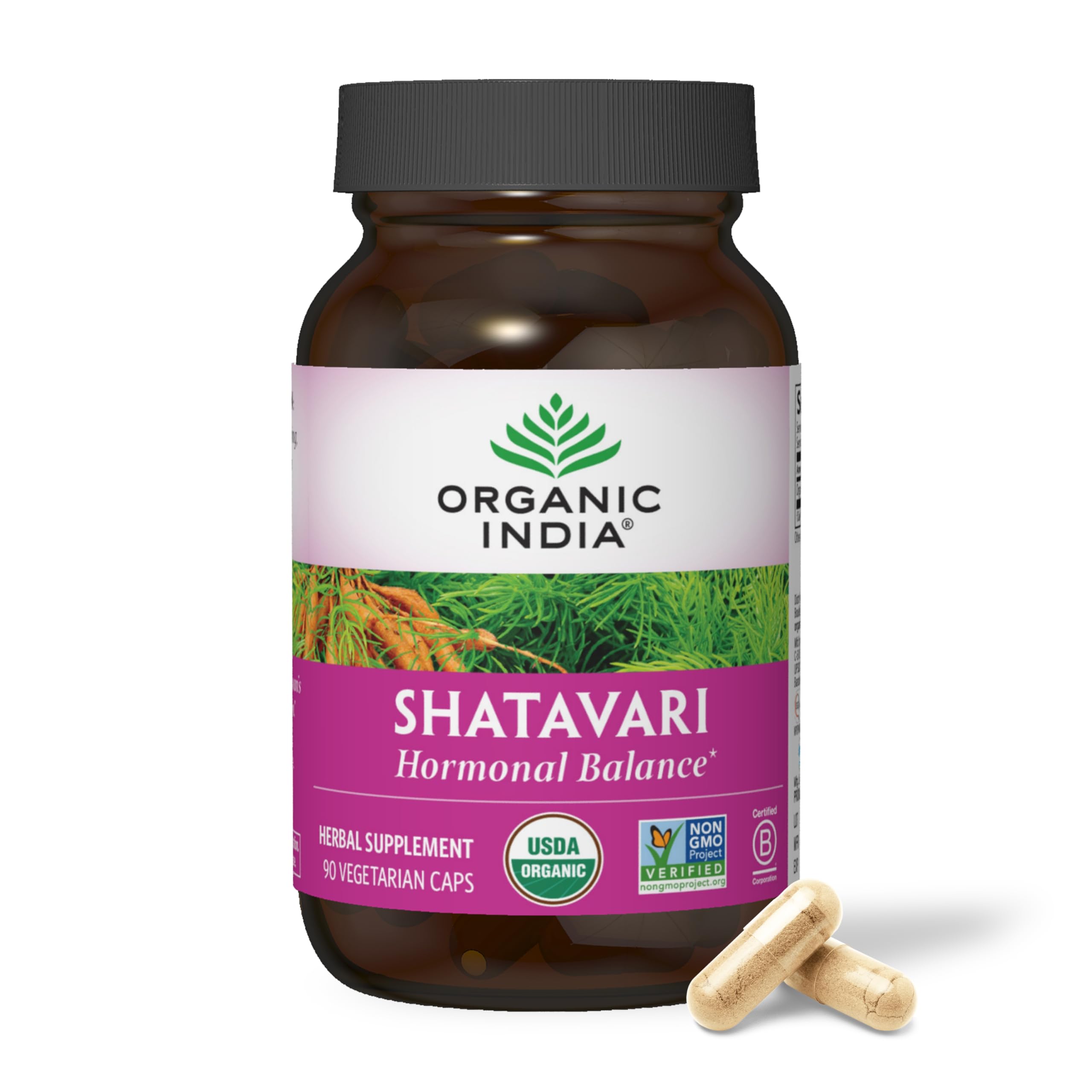 Foto 2 pulgar | Suplemento Organic India Shatavari En Cápsulas  90 Cápsulas Veganas - Venta Internacional.