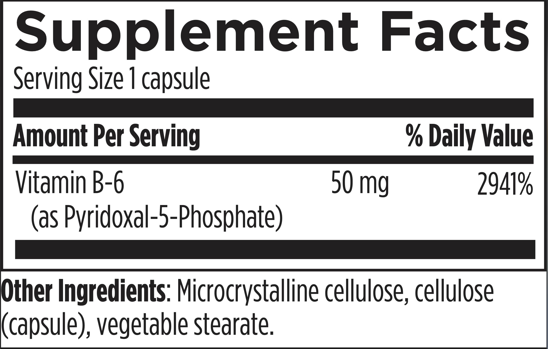 Foto 5 pulgar | Supplement Designs For Health  Vitamina B6 P-5-p  50 Mg  120 Cápsulas - Venta Internacional.