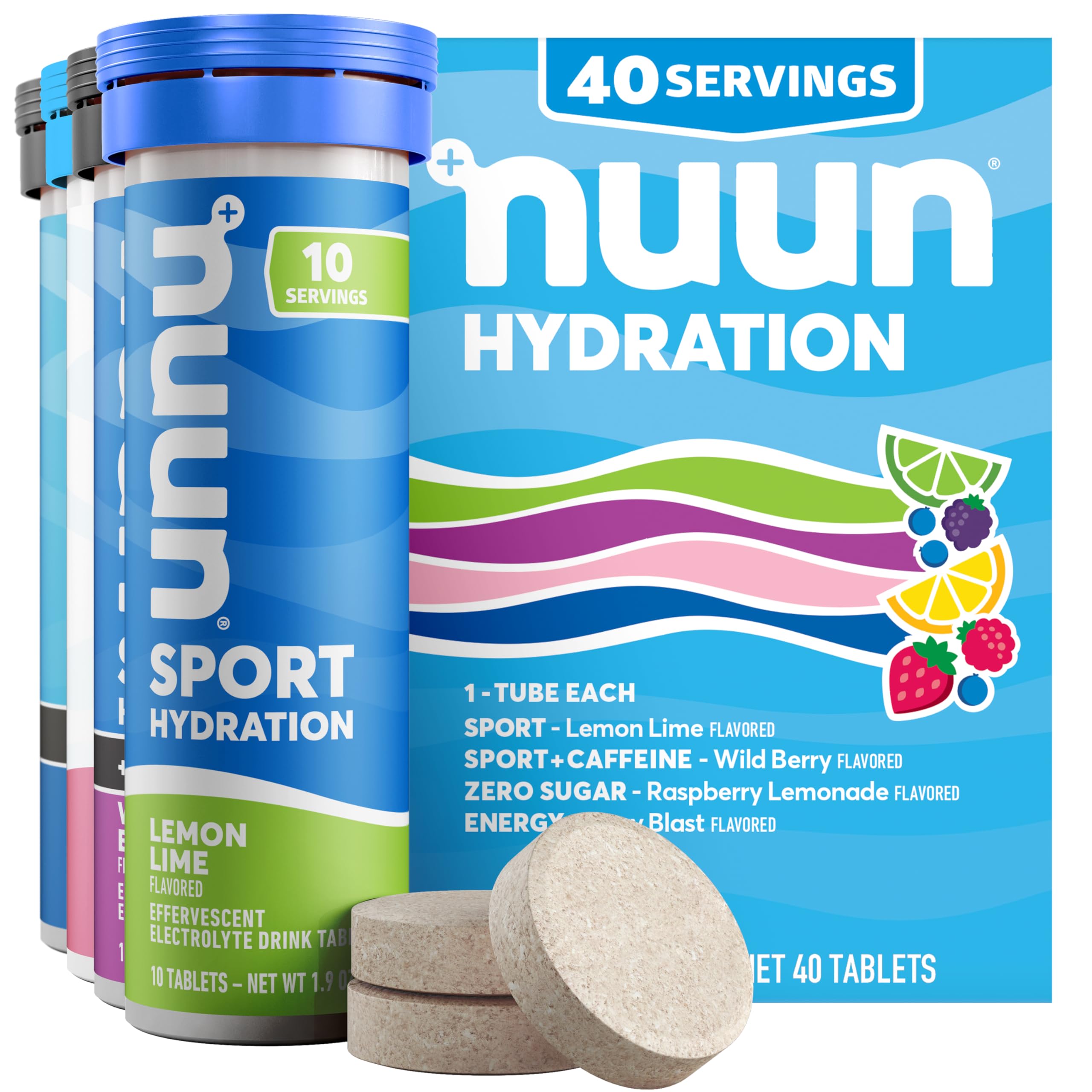 Foto 2 pulgar | Tabletas Electrolíticas Nuun Hydration  Sodio Y Potasio  1 G - Venta Internacional.
