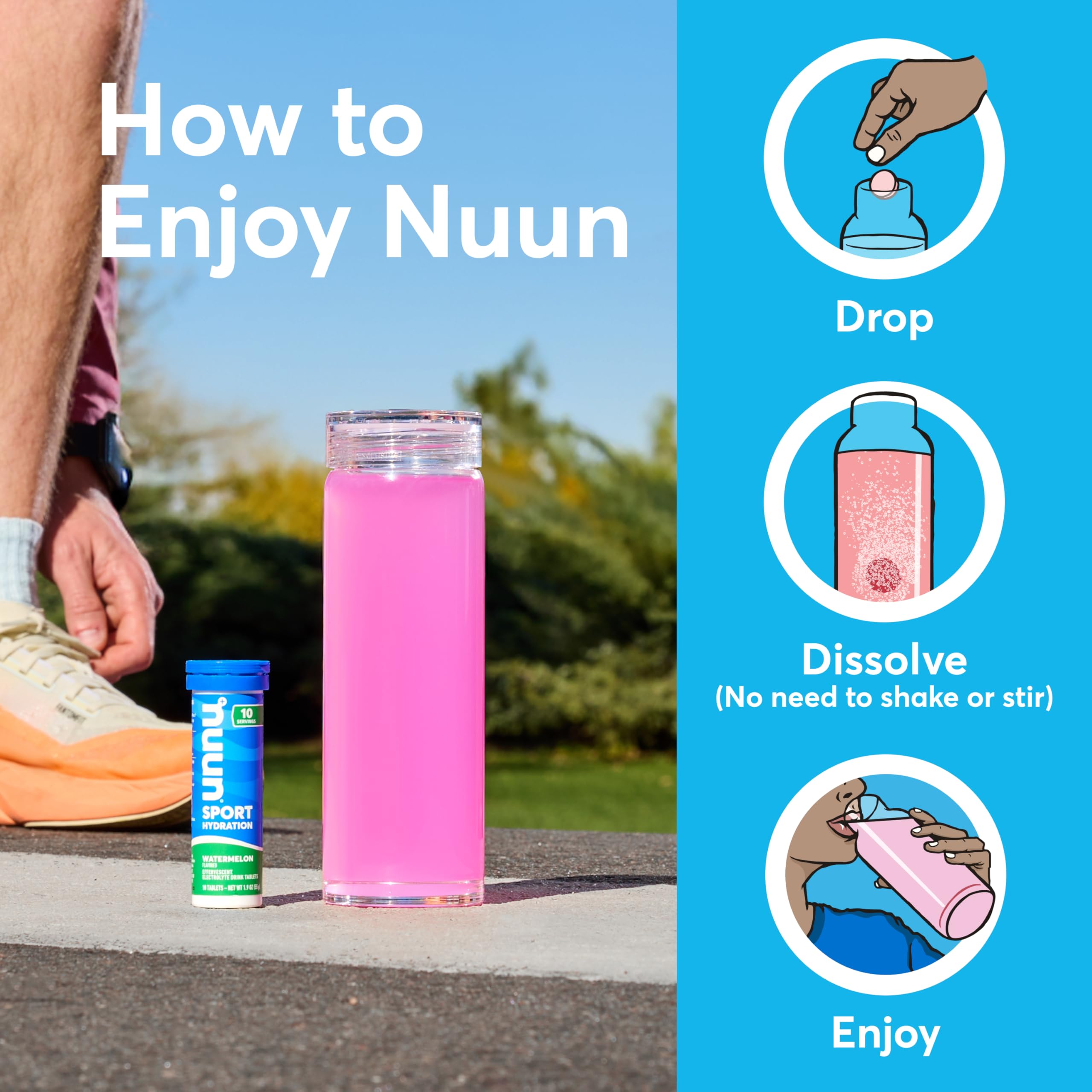 Foto 7 pulgar | Tabletas Electrolíticas Nuun Hydration  Sodio Y Potasio  1 G - Venta Internacional.