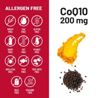 Foto 7 | Suplemento Naturewise Coq10 200 Mg Cápsulas Blandas Para La Salud Del Corazón 30 Unidades - Venta Internacional.