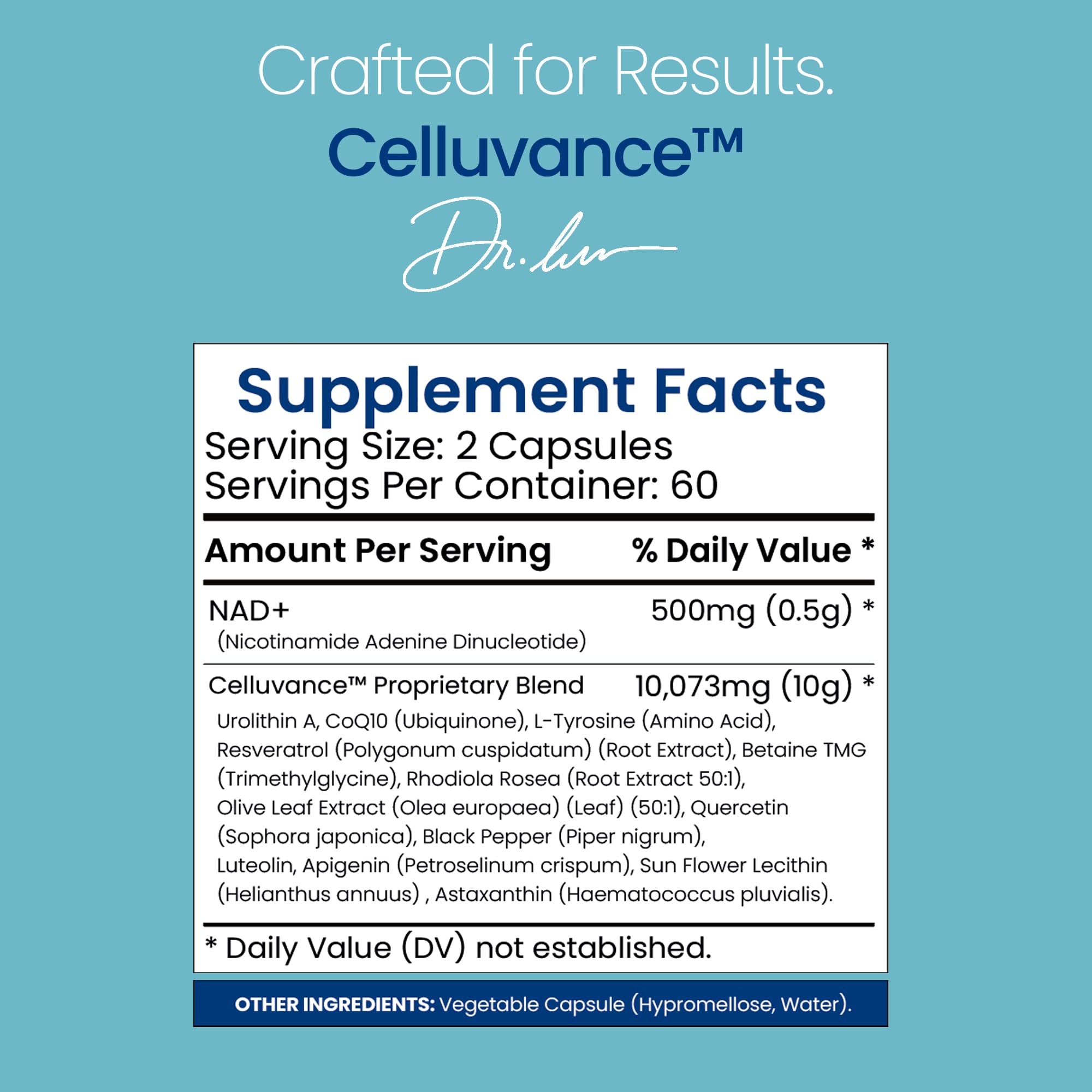 Foto 6 pulgar | Suplemento Healthfare Nad+ Liposomal 120 Cápsulas Con Resveratrol - Venta Internacional.