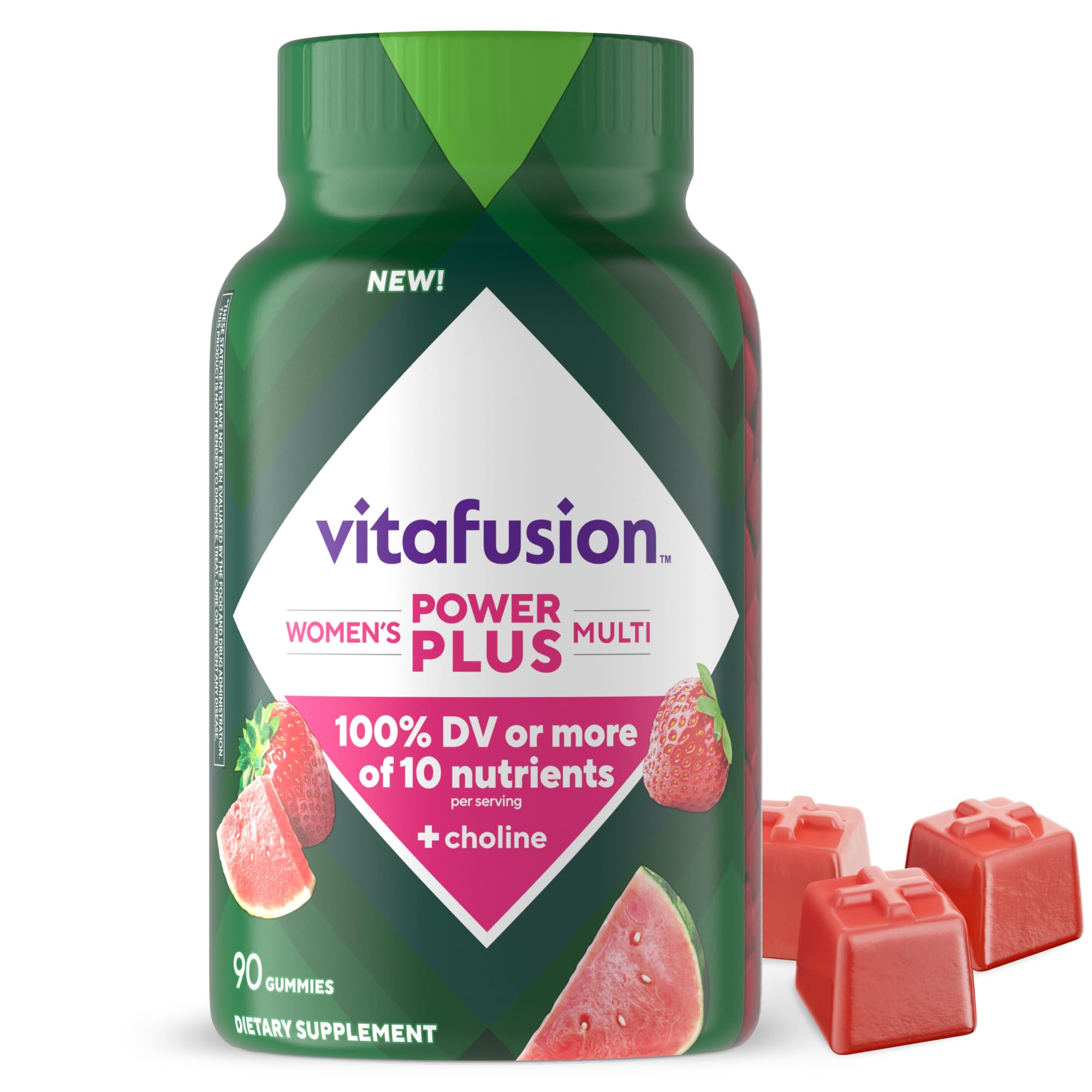 Foto 2 pulgar | Suplemento Vitafusion Power+ Multi 90 Gomitas Para Mujer - Venta Internacional.