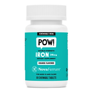 Foto 1 | Suplemento De Hierro Masticable Novaferrum Pow 36 Mg 90 Porciones - Venta Internacional.