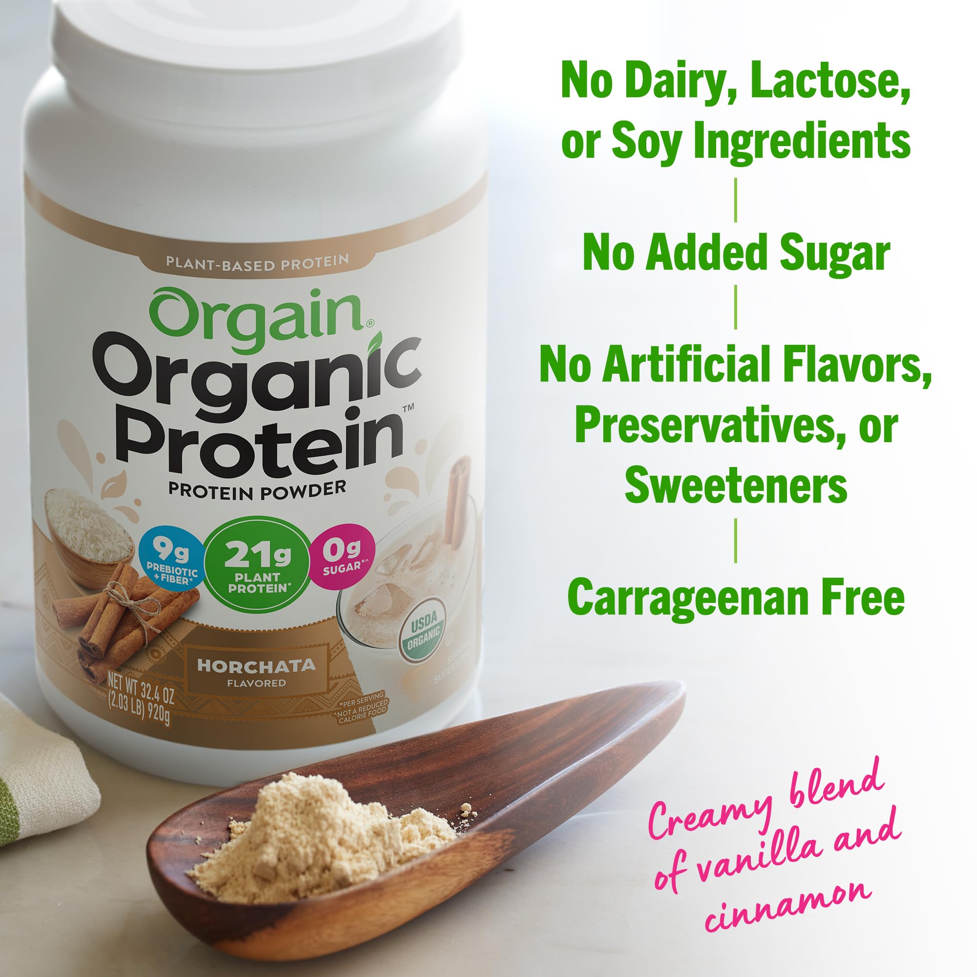Foto 6 pulgar | Proteína En Polvo Orgain Orgain Organic Vegana 924g - Venta Internacional.