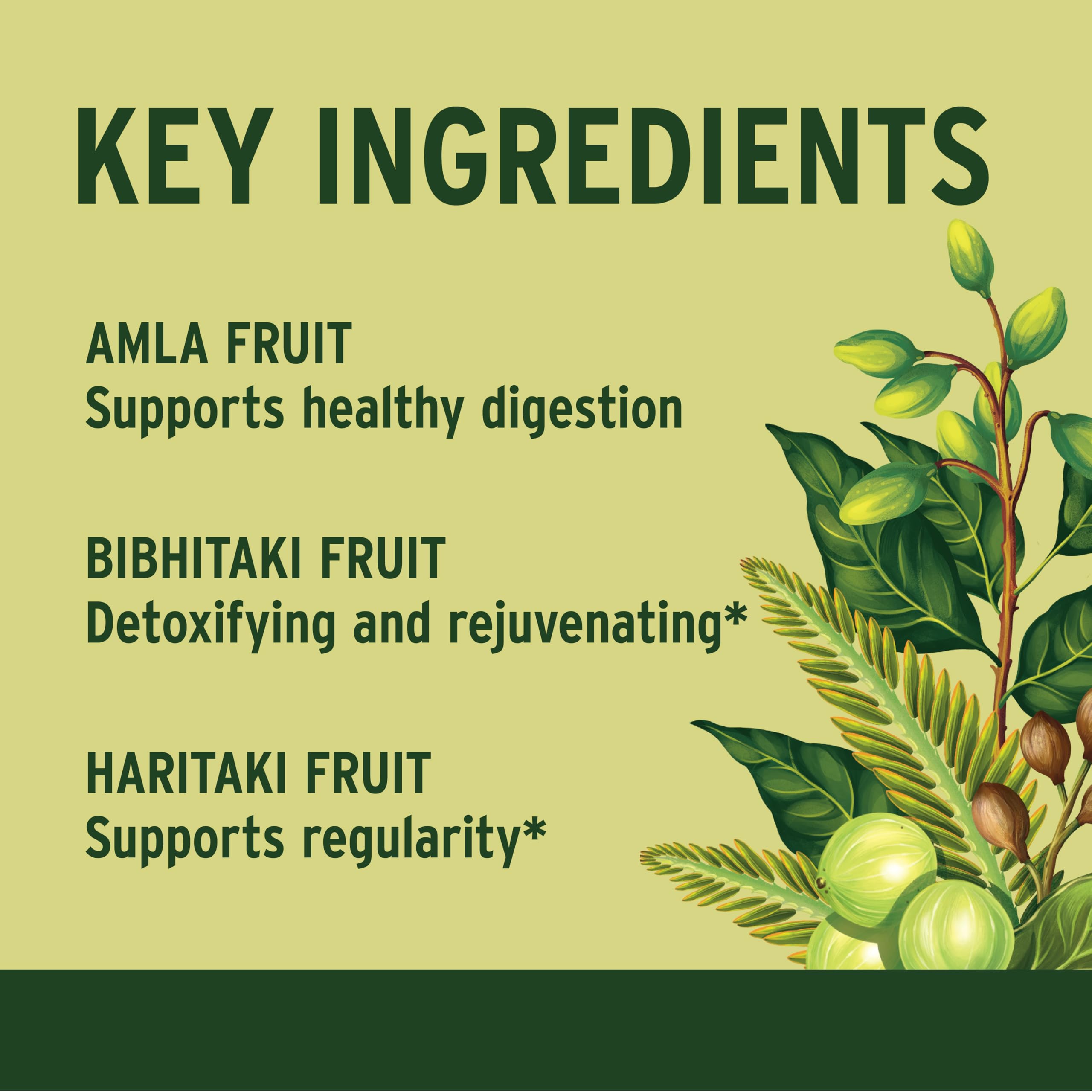 Foto 6 pulgar | Triphala Tablets Banyan Botanicals Organic 180 Comprimidos - Venta Internacional.