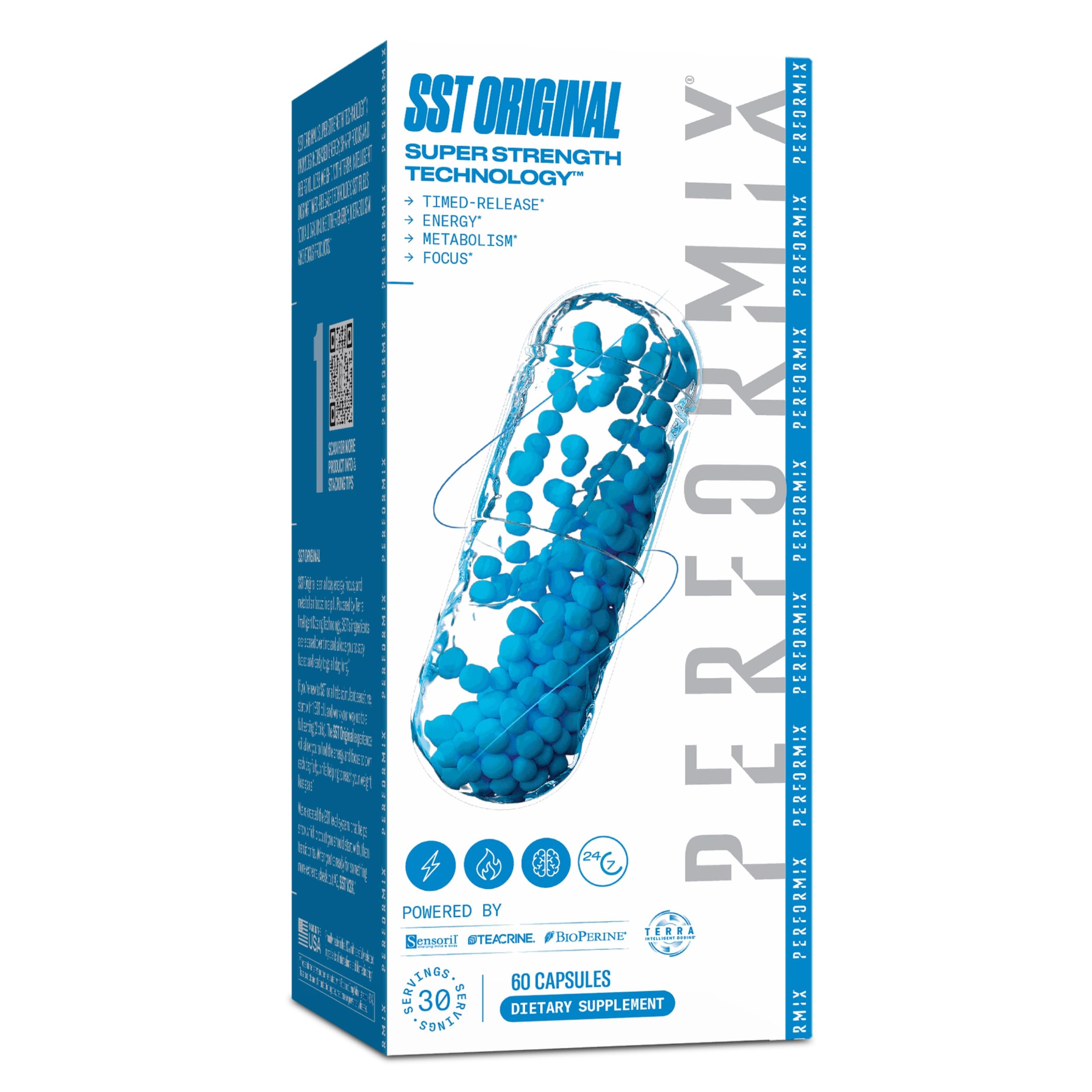 Foto 2 pulgar | Suplementos Energéticos Performix Sst Original 60 Cápsulas - Venta Internacional.