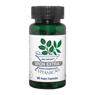 Foto 1 | Suplemento De Hierro Vitanica Iron Extra 500 Mg 60 Cápsulas - Venta Internacional.