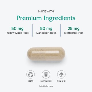Foto 4 | Suplemento De Hierro Vitanica Iron Extra 500 Mg 60 Cápsulas - Venta Internacional.