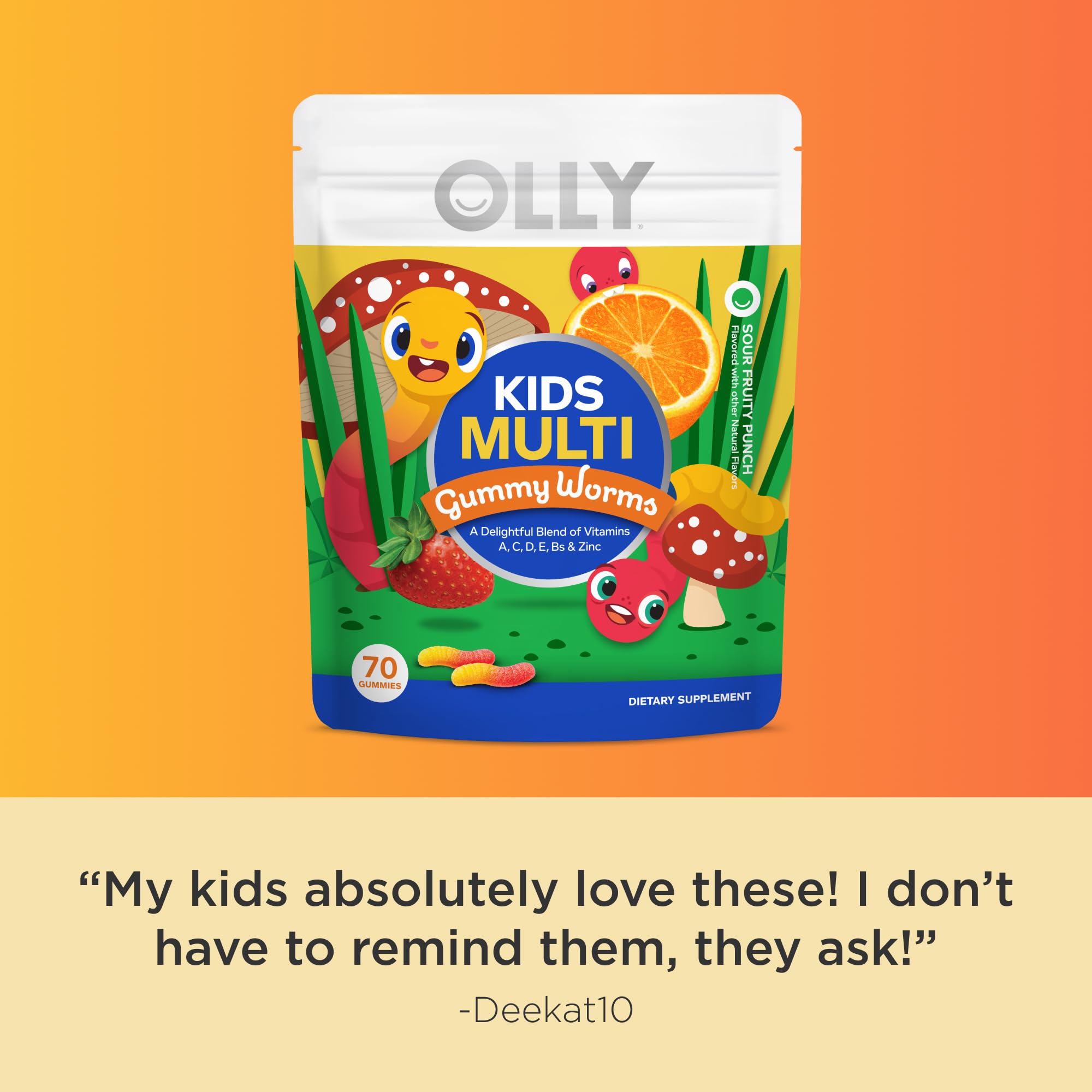 Foto 7 pulgar | Gominolas Multivitamínicas Olly Kids Overall Health  70 Unidades - Venta Internacional.