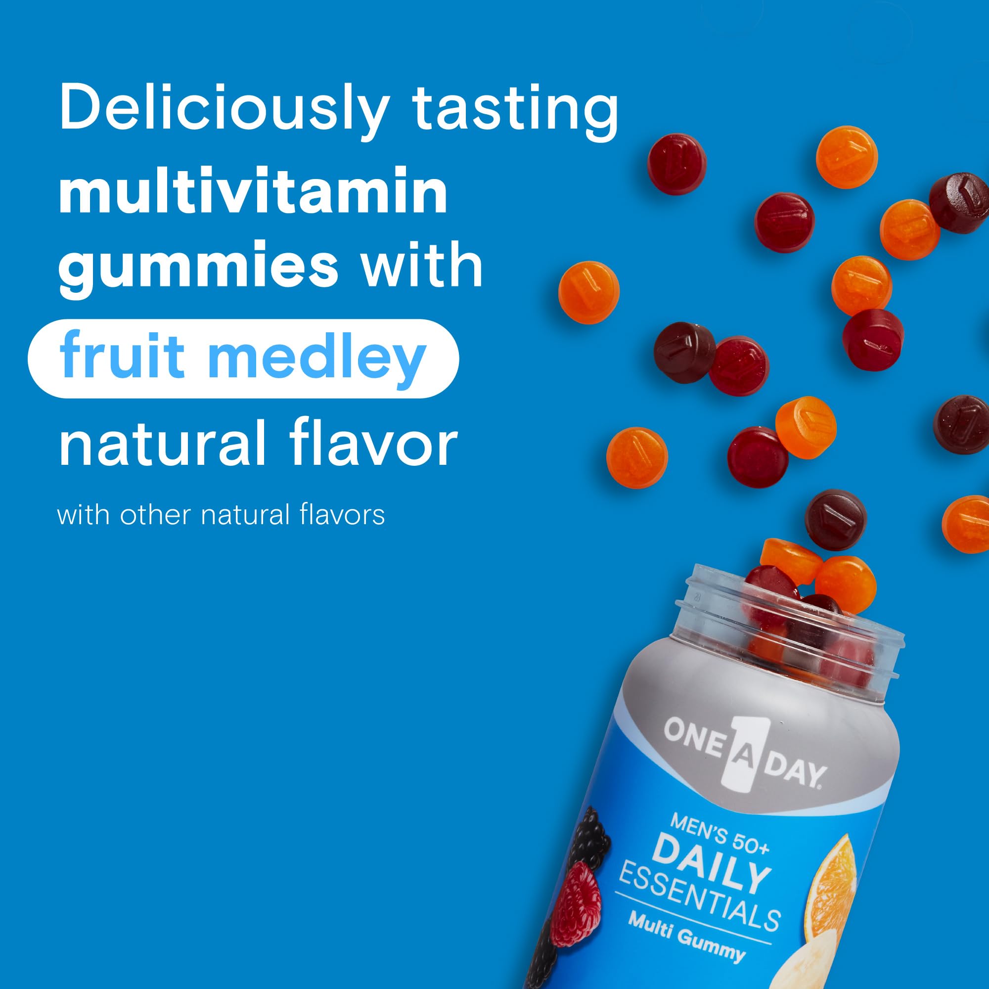 Foto 6 | Gomitas Multivitamínicas One A Day Para Hombres De 50 O Más  120 Gomitas Diarias - Venta Internacional.