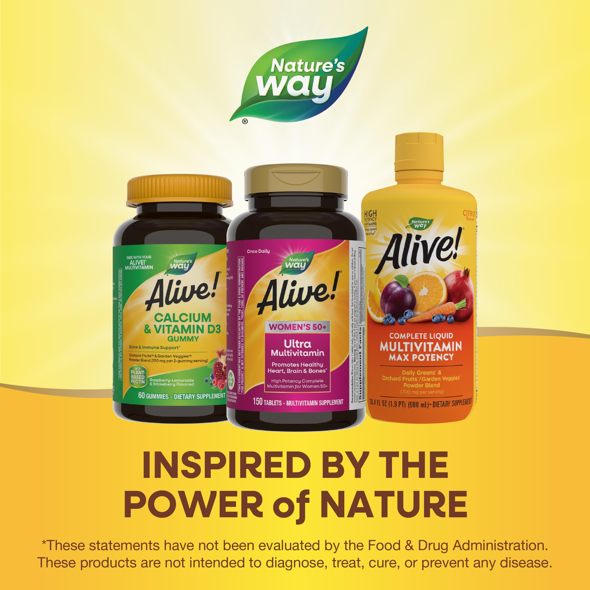 Foto 8 pulgar | ¡multivitamínico Nature's Way Alive! Más De 50 Comprimidos Ultra 150 Para Mujeres - Venta Internacional.
