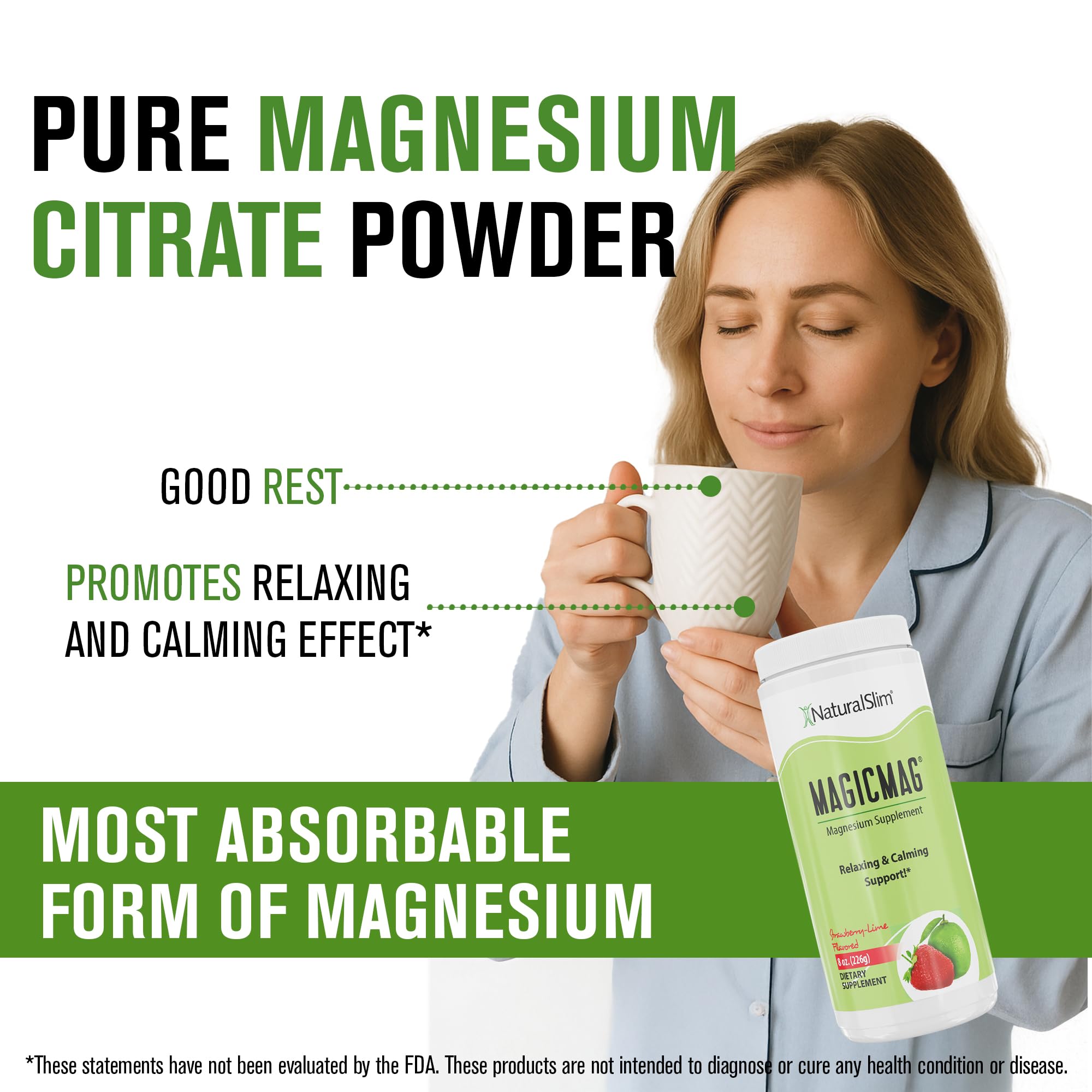 Foto 4 pulgar | Suplemento De Magnesio Naturalslim Magicmag Pure 240 Ml  Paquete De 3 - Venta Internacional.