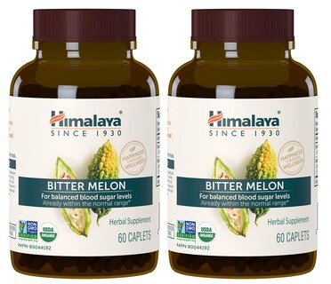 Foto 1 | Suplemento De Melón Amargo Orgánico Himalaya 660 Mg 60 Cápsulas X2 - Venta Internacional.