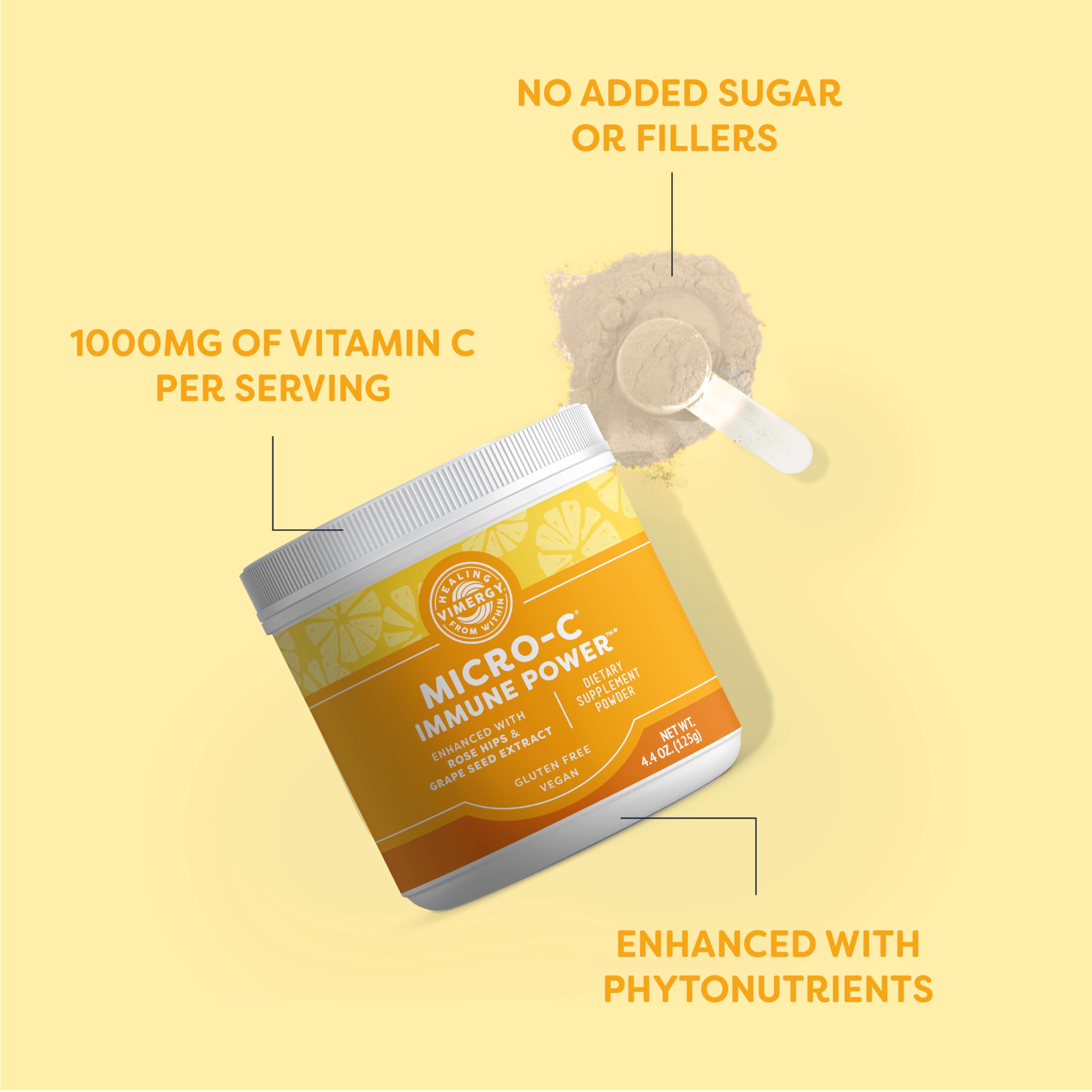 Foto 4 pulgar | Suplemento Vimergy Micro-c Immune Power Tm Travel 125 G - Venta Internacional.