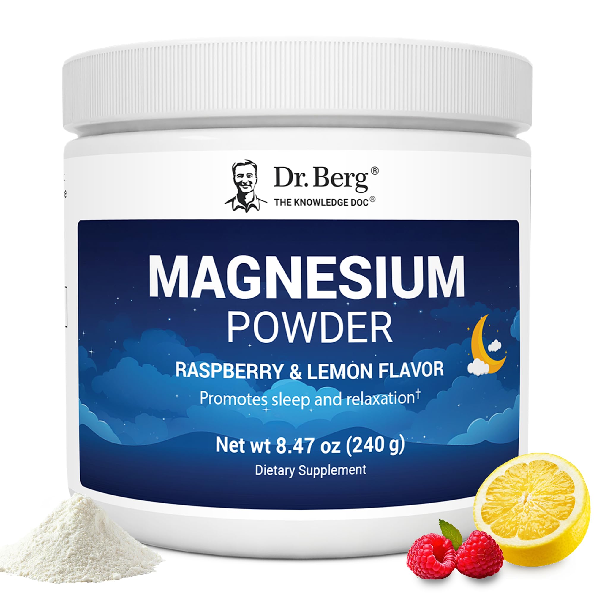 Foto 1 | Glicinato De Magnesio En Polvo Dr. Berg Con Vitamina D3 Y Zinc - Venta Internacional.