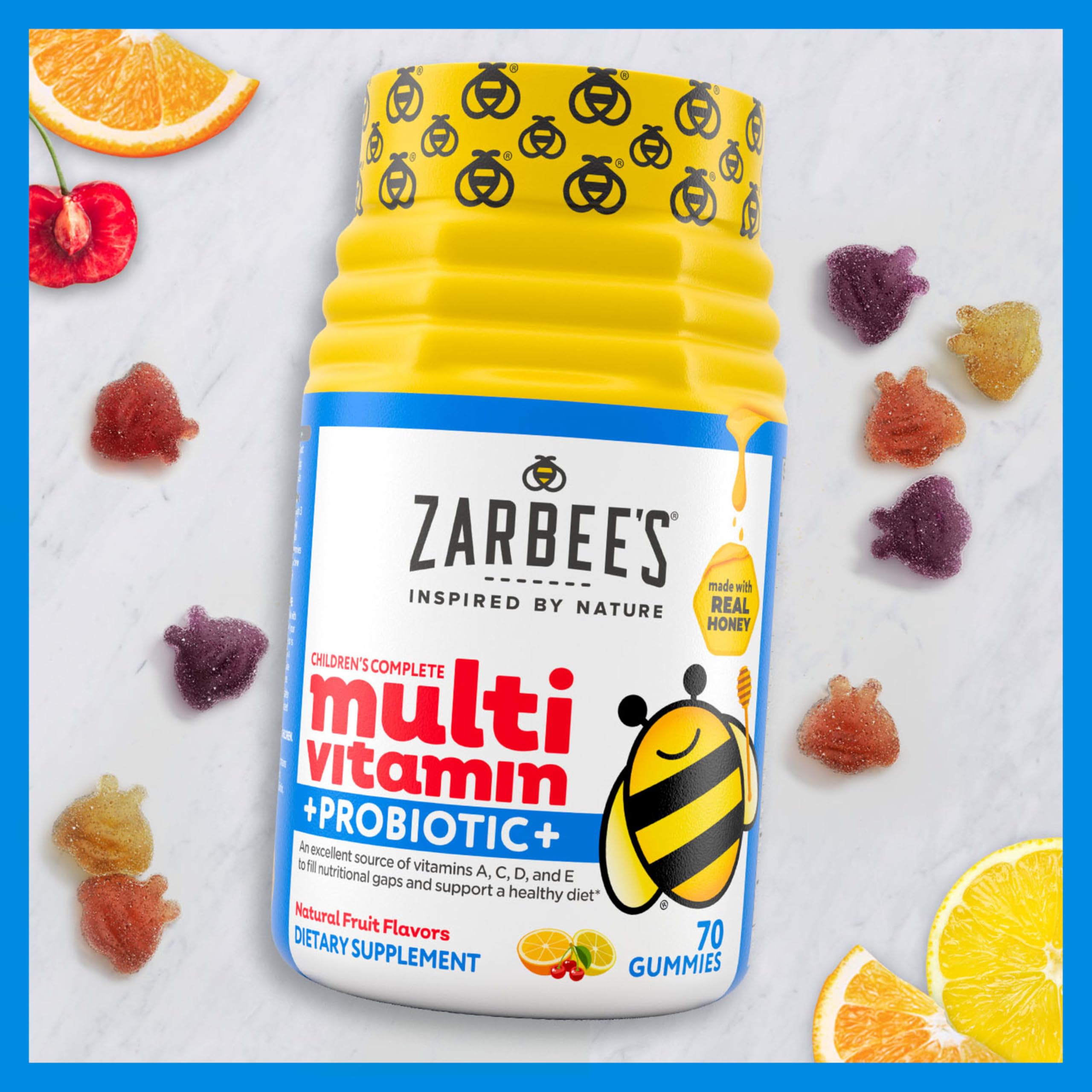 Foto 7 | Gomitas Multivitamínicas Y Probióticas Zarbee's Kid's  70 Unidades - Venta Internacional.