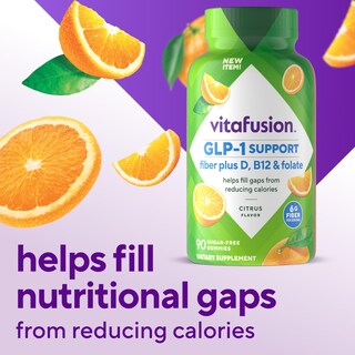 Foto 2 | Suplemento Vitafusion Glp-1: Fibra De Apoyo Y Vitaminas D Y B12 - Venta Internacional.