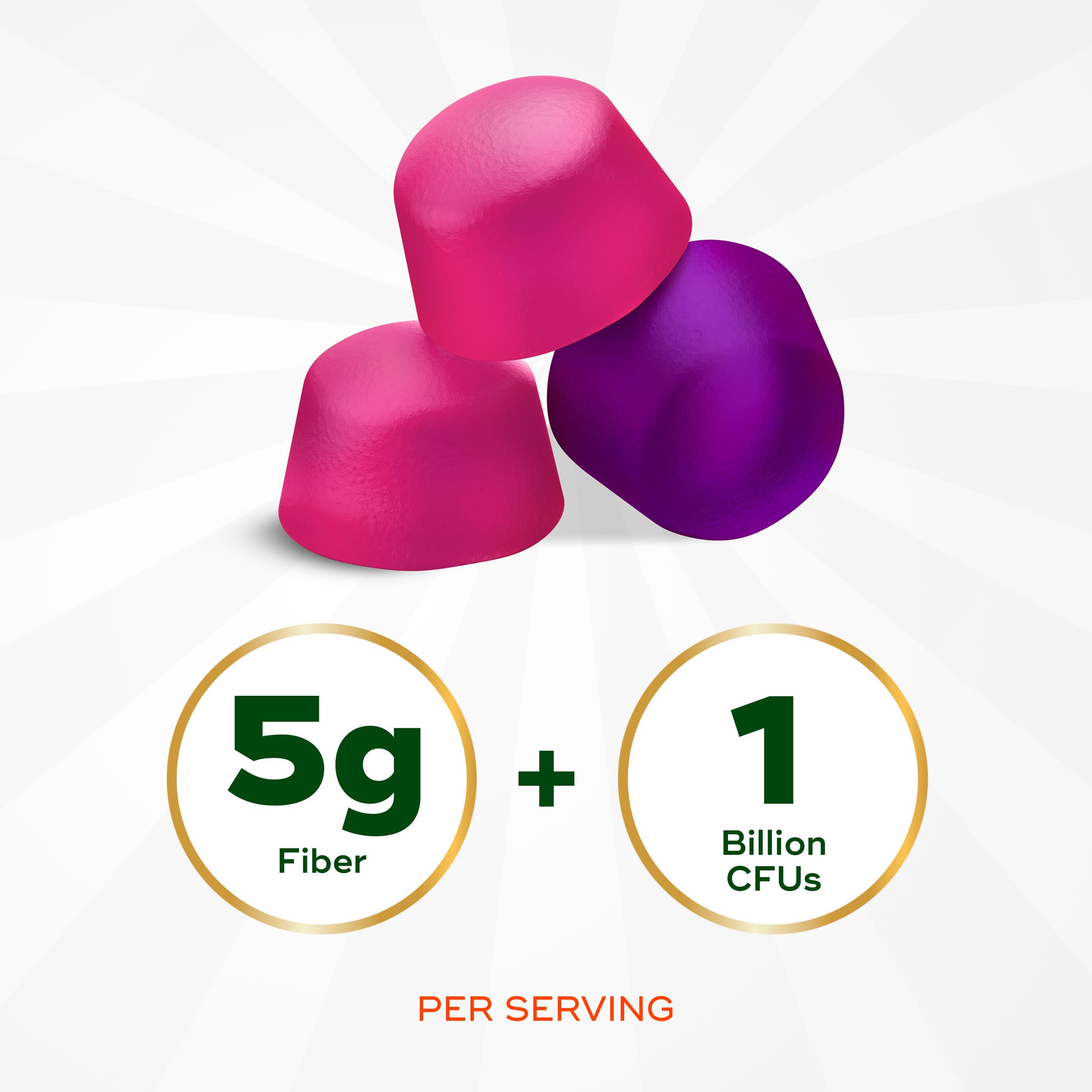 Foto 4 pulgar | Suplemento Align Probiotic + Fiber 90 Gomitas - Venta Internacional.