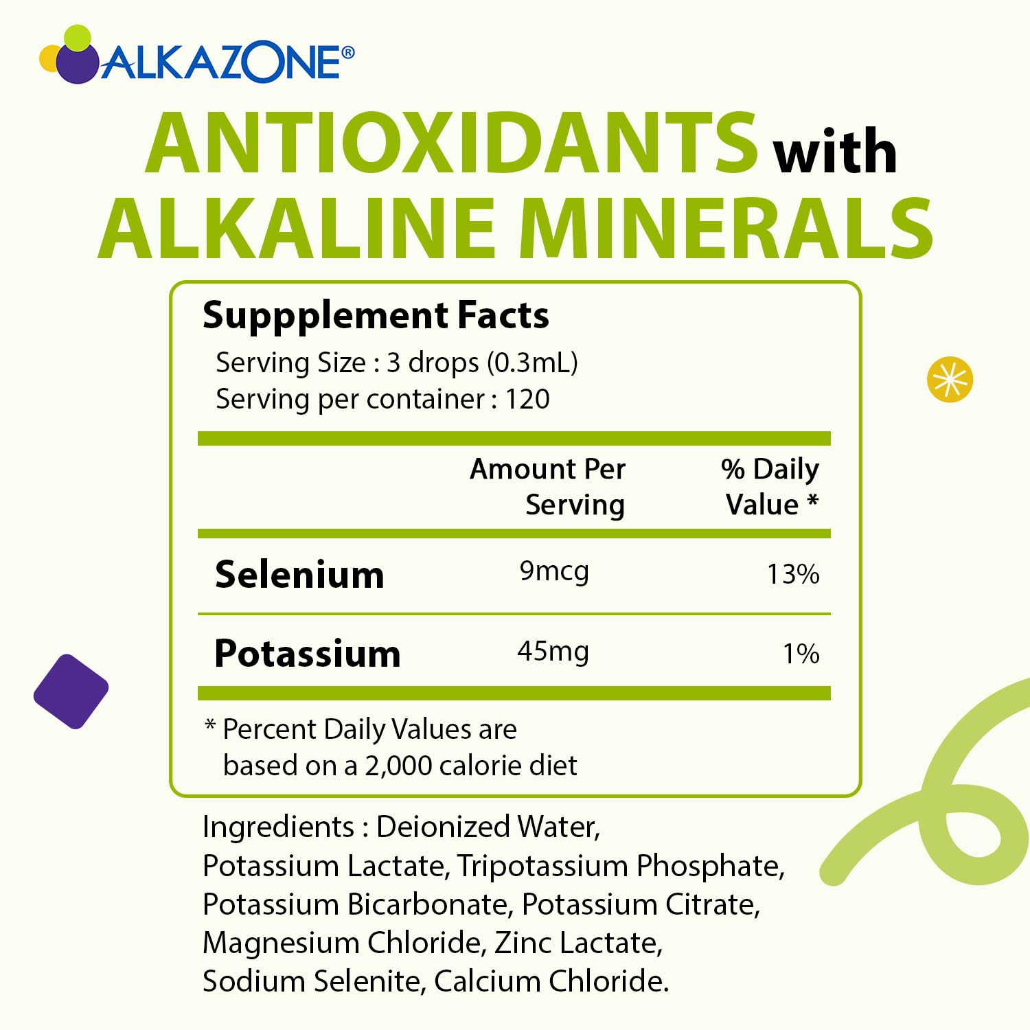 Foto 3 pulgar | Mineral Drops Alkazone Equilibra Tu Ph (37 Ml)  Rinde 37 Litros De Agua - Venta Internacional.
