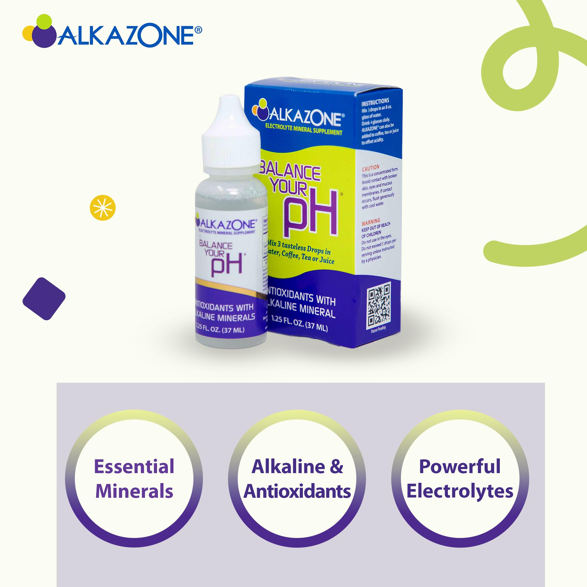 Foto 5 pulgar | Mineral Drops Alkazone Equilibra Tu Ph (37 Ml)  Rinde 37 Litros De Agua - Venta Internacional.