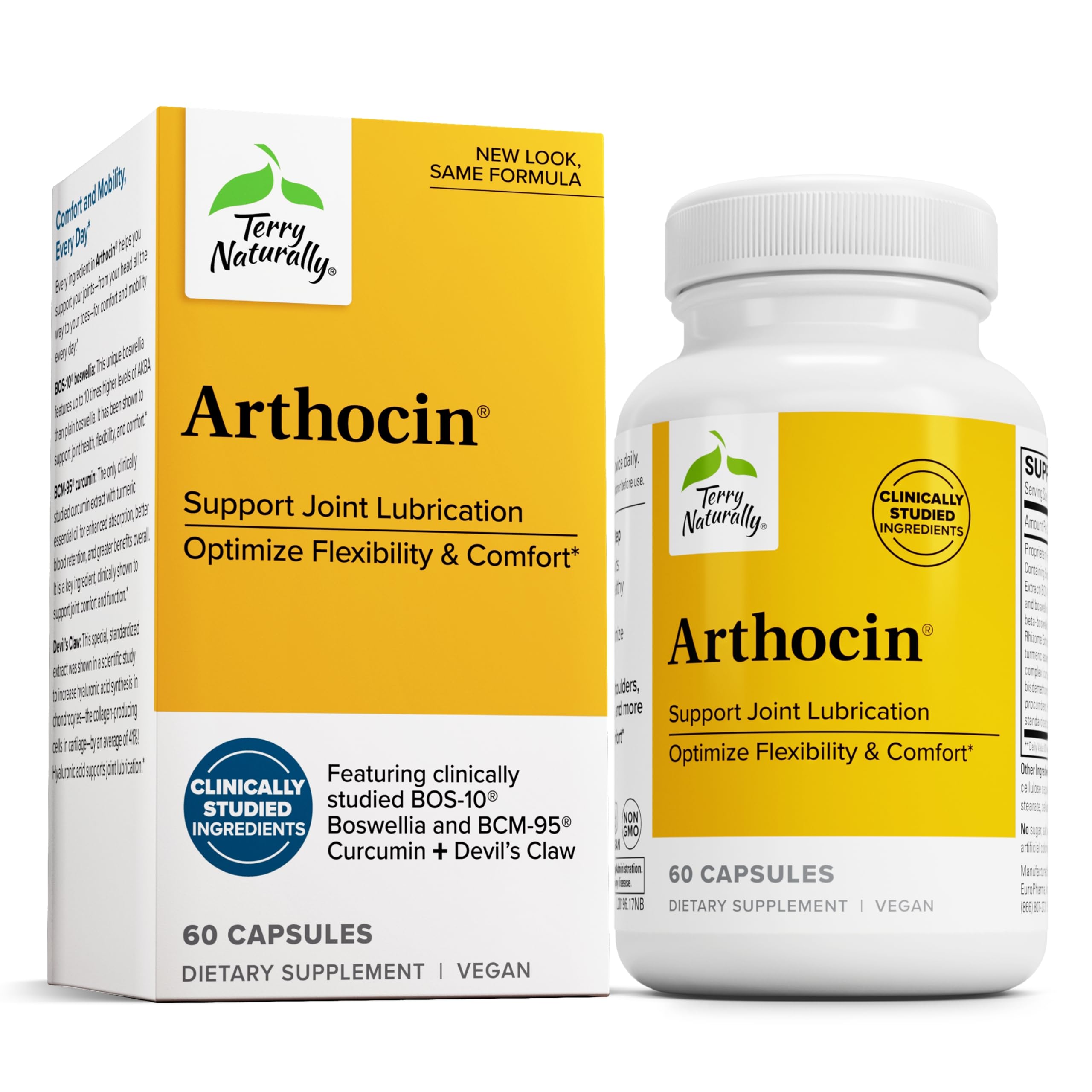 Foto 1 | Suplemento Aalimenticio Terry Naturally Boswellia 60 Cápsulas - Venta Internacional