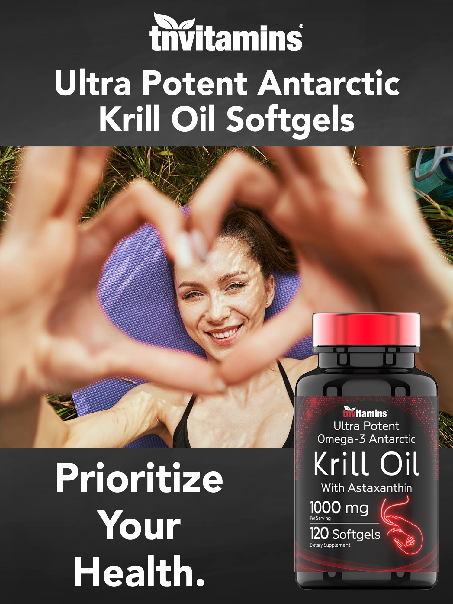 Foto 5 pulgar | Suplemento Tnvitamins De Aceite De Krill Antártico  1000 Mg  120 Cápsulas Blandas - Venta Internacional.