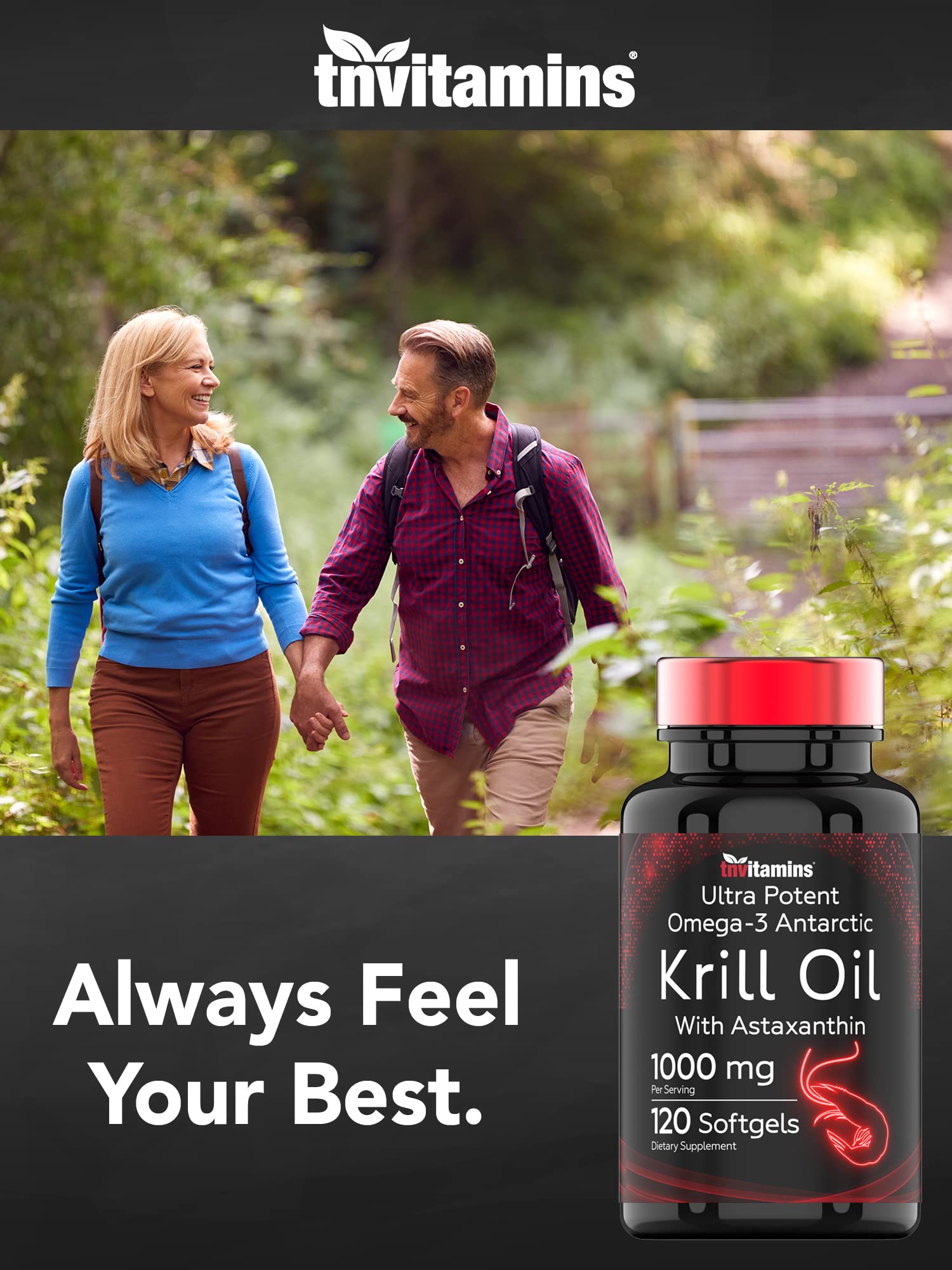Foto 6 pulgar | Suplemento Tnvitamins De Aceite De Krill Antártico  1000 Mg  120 Cápsulas Blandas - Venta Internacional.