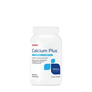Foto 1 | Suplemento Gnc Calcium Plus De Magnesio Y Vitamina D-3 1000 Mg - Venta Internacional.