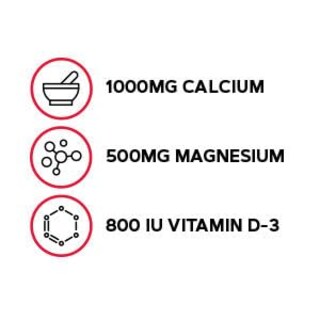 Foto 3 | Suplemento Gnc Calcium Plus De Magnesio Y Vitamina D-3 1000 Mg - Venta Internacional.
